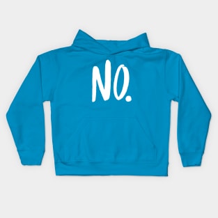 No. Kids Hoodie